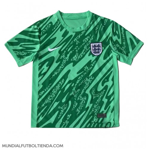 Camiseta Inglaterra Portero Segunda Equipación Replica Eurocopa 2024 mangas cortas